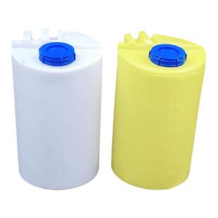 圆形带盖 搅拌用100/200/300L升立式PE加药桶 大塑料水桶箱储水桶