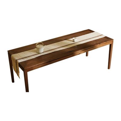 苎麻夏布桌旗茶席慕布卡