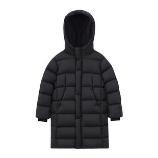 EBAER儿童中长款羽绒服2026冬装新款男女童马年拜年服90白鸭绒潮