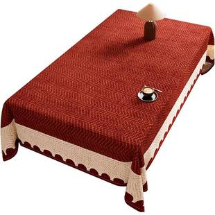 加厚防水免洗桌布2026新款防油餐厅客厅多用垫布桌面保护垫易清洁