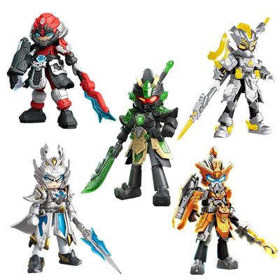 三国布鲁可英雄无限积木人模型