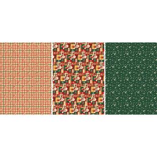 圣诞包装纸大尺寸卡通牛皮纸彩纸平安夜礼物圣诞树礼品盒装饰包装材料手工diy高档礼品纸打包纸