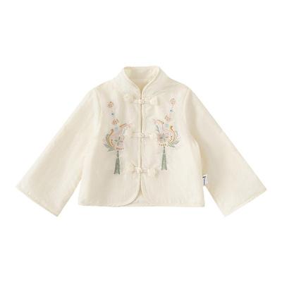 INSbobo儿童唐装刺绣上衣