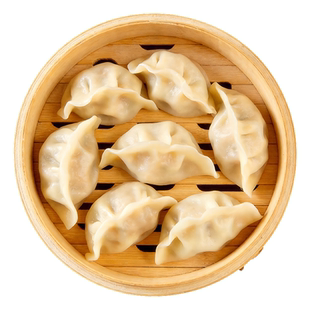 大娘手包手工荠菜水饺早餐馄饨食品上班族速食速冻饺子即食半成品