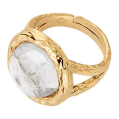 【毛晓彤同款】RC Retro Chic意大利复古时尚首饰 弗洛拉水晶戒指