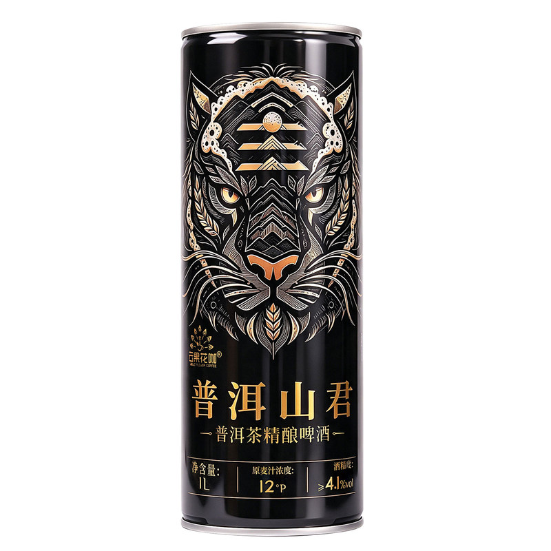 云果花咖老树普洱精酿啤酒