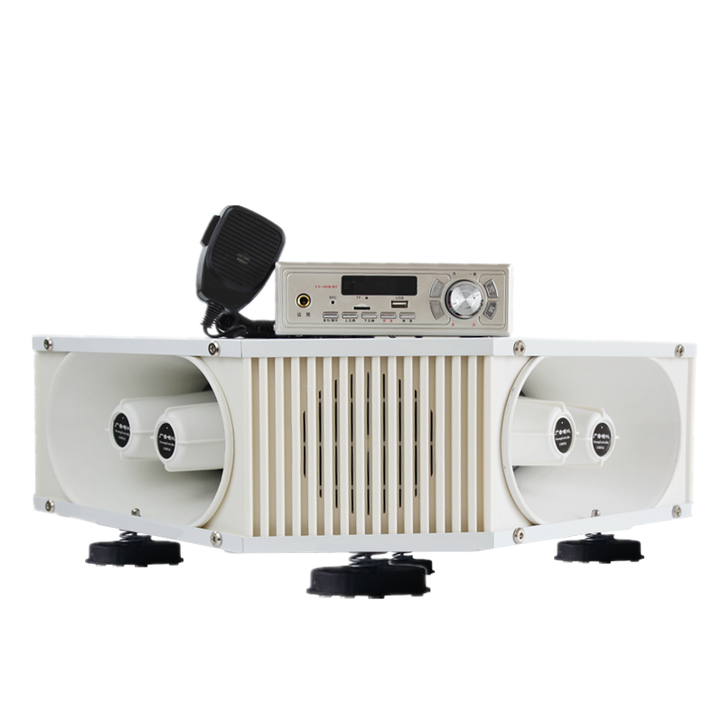 车载扩音机大功率车顶四方位广告宣传喇叭户外喊话录音扬声器音响