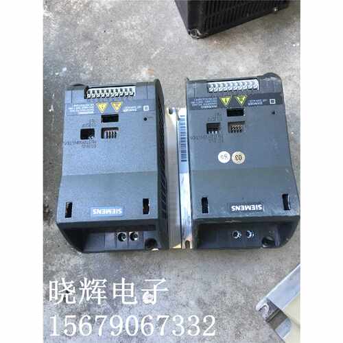 议价西门子变频器G110系列6SL3211-0AB13-7UA1 0.37KW 220V现货质