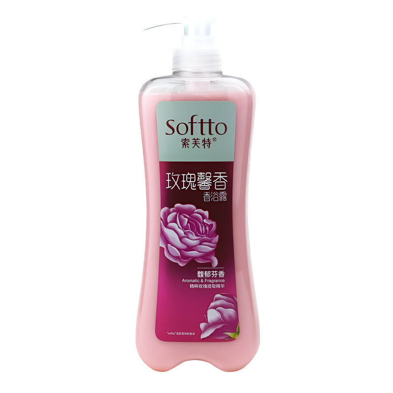 索芙特玫瑰馨香沐浴露1kg补水