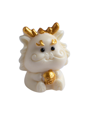 可爱萌趣生肖牛摆件新年礼物治愈