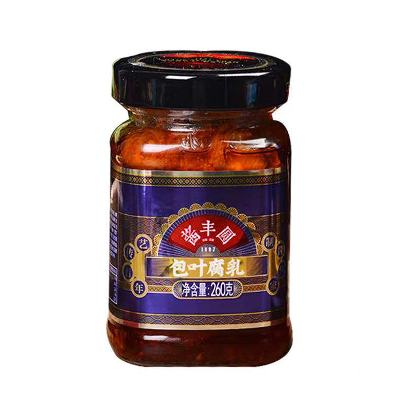 酱丰圆包叶豆腐乳260g