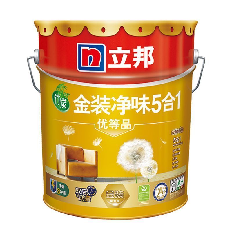 乳胶漆散装内墙金装五合一优等品防霉净味环保无添加室内白色涂料