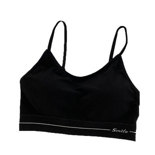 薄款6668乳胶固定杯抹胸美背内衣女聚拢透气舒适无痕运动睡眠裹胸