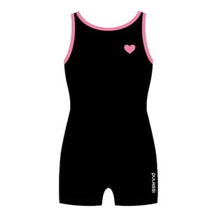 pulassi儿童泳衣女孩连体竞速2025新款女孩专业训练女童游泳衣