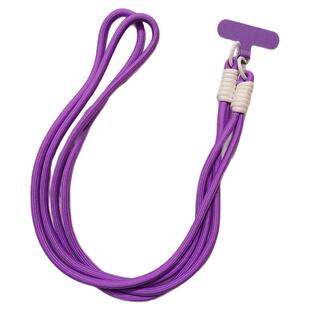 简约ins纯色编织款长绳手机挂绳斜跨背带挂链结实耐用手机壳通用