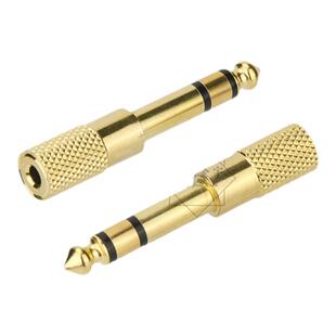 CW电键练习器转接头 3.5mm转6.5mm 转换头 6.5双声道插头