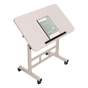 可移动床边桌可升降办公桌多功能笔记本电脑桌家用学生学习桌作业桌沙发边几女生简约小书桌可折叠懒人小桌子
