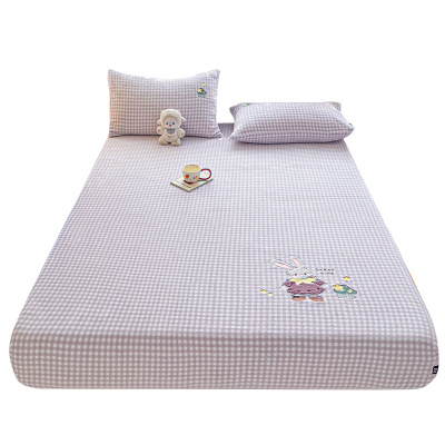 加厚牛奶绒床笠罩2025新款床罩