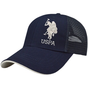 保罗帽子男潮正品polo棒球帽女春夏秋遮阳网眼运动防晒硬顶鸭舌帽