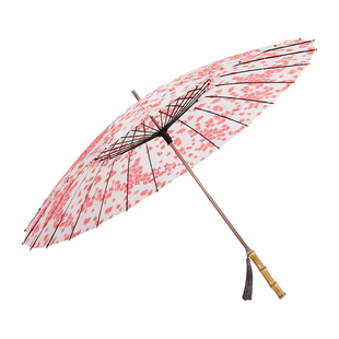 LILAC紫丁香-高端文创艺术创新雨伞防晒伞中国古风落樱定制礼品伞
