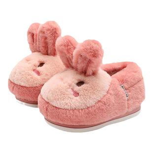 泰兰尼斯FIT冬季新款儿童棉鞋包跟居家拖鞋男女宝宝加绒加厚棉拖