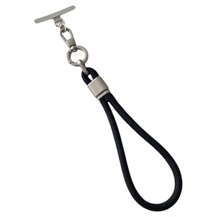 高档可调节金属卡扣手机挂绳7mm手腕旅游防盗绳相机包包钥匙挂件旋转垫片新款简约手绳链腕带重工结实男女壳