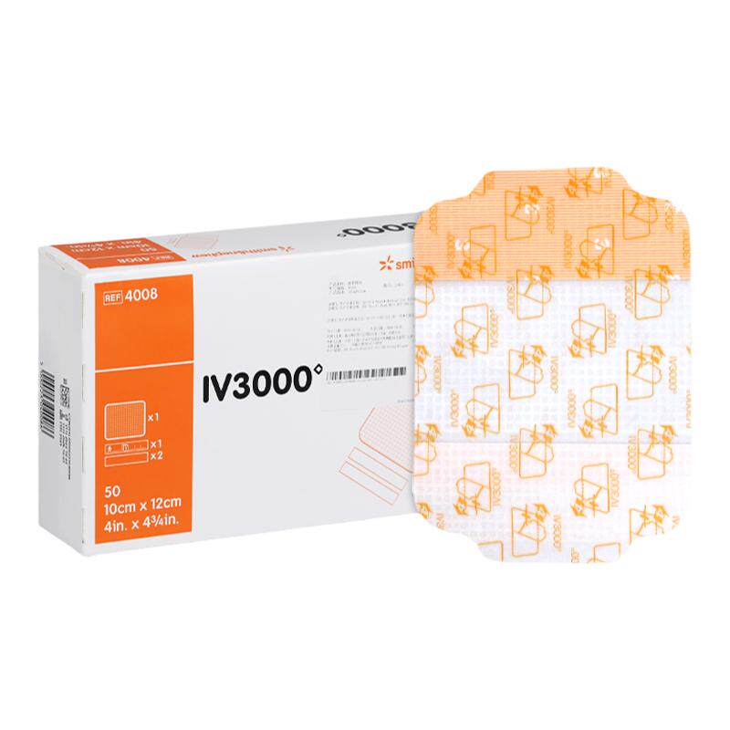 施乐辉picc医用无菌透明敷料贴IV3000静脉留置针贴膜导管防水固定