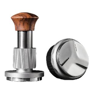 Bincoo风轮冲击压粉锤30磅恒力意式咖啡压粉器套装51/58mm布粉器