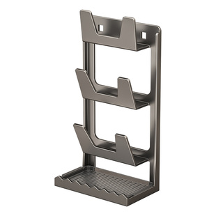 厨房锅盖架台面立式置物架免打孔壁挂锅铲架收纳沥水砧菜板放置器