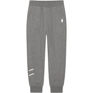 暇步士童装女童加绒长裤25秋冬新品大童宽松裤子舒适儿童加厚裤子