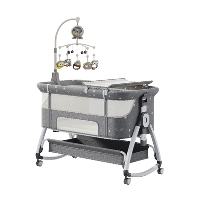 可折叠新生儿婴儿拼接大床摇篮床