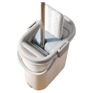 美丽雅洗刷刷一拖净无水痕瓷砖挤水地拖平板拖把夹固式家用免手洗