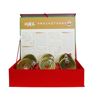 川汉子五星六听灯影牛肉礼盒600克五香味 四川达州特产零食包邮