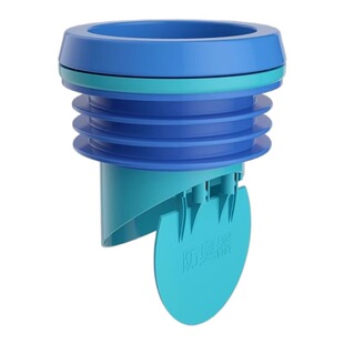 马桶防反水止回阀法兰密封圈防臭防漏神器卫生间110管道止逆阀门