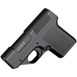 创意萝卜枪冒蓝火手枪防风充气打火机烟盒个性装细中粗支烟枪盒子