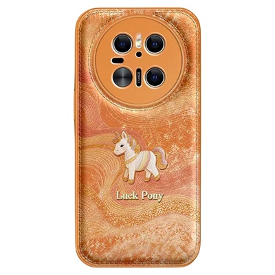 2026丝绸小马适用华为mate70pro手机壳新品高级感mate80pro网红爆款手机壳mate60pro好看的外壳防摔保护套女
