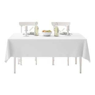 桌布一次性圆桌户外聚餐商家用免洗长方形高端石头布简约台布定制