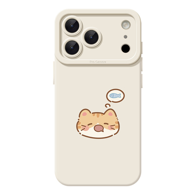 思恋小鱼iPhone18promax苹果16小米17华为pura70新款mate80适用vivoS30promini情侣可爱vivoX300一加15手机壳