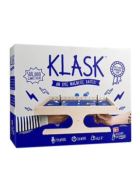 KLASK桌游磁性获奖双人技能游戏