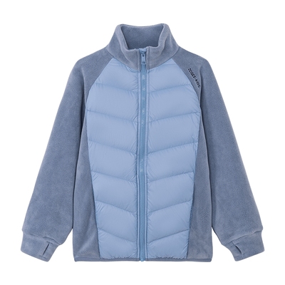 男童校服神器拼接羽绒服保暖