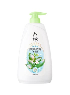 六神冰爽冰片沐浴露1kg×1瓶