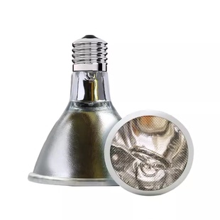 爬虫远红外加热灯爬宠夜灯变色龙陆龟用品蜥蜴饲养箱陶瓷灯防烫