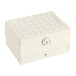 首饰盒大容量防氧化高档精致耳钉耳环手饰品盒戒指项链珠宝收纳盒