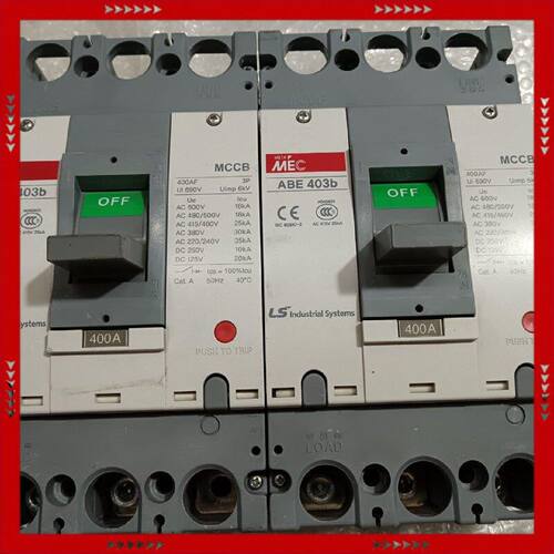 【问价】LS产电AB 403b 400A断路器两台，成色可以。图