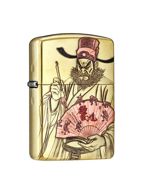 zippo打火机提笔判官送男友礼物