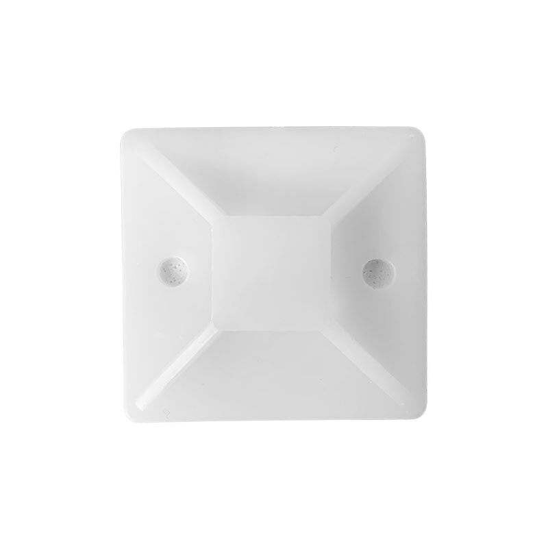 自粘式定位片 吸盘 扎带固定座 带胶吸盘40*40 250个/包