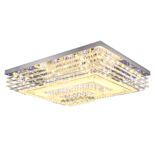 新款客厅水晶灯蓝牙音乐吸顶灯现代奢华led大气大厅主灯卧室灯具