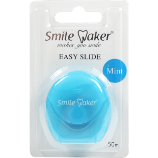 思美客超细牙线盒扁线家庭装便携随身儿童牙线防塞牙卷装正畸牙线