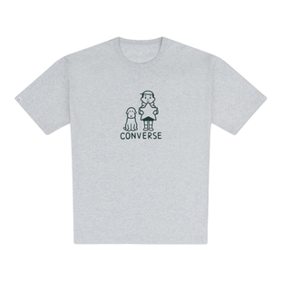 匡威Converse x Noritake联名男女同款索罗娜短袖T恤 UCH886-GGN