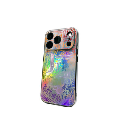 涂鸦林俊杰文字演唱会玻璃手机壳